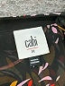 CAbi 100% Polyester Print Black Long Sleeve Blouse Size M - photo 7