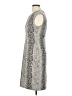 Calvin Klein Animal Print Gray Cocktail Dress Size 10 - photo 5