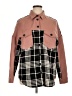 Unbranded 100% Polyester Plaid Brown Jacket Size XL - photo 1