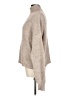 Shein 100% Polyester Tweed Tan Turtleneck Sweater Size L - photo 5