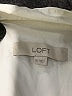 Ann Taylor LOFT Ivory Long Sleeve Button-Down Shirt Size XL - photo 7
