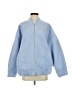 Zara Solid Blue Jacket Size XS - photo 1