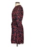 Unbranded 100% Polyester Print Red Casual Dress Size S (estimated) - photo 5