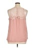 leo rosi Pink Sleeveless Blouse Size XL - photo 2