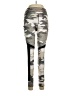 X by Gottex Camo Silver Active Pants Size L - photo 1