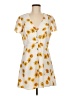 Re:named 100% Polyester Yellow Kimono Size M - photo 1