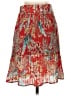 Chenault 100% Polyester Paisley Red Casual Skirt Size XS - photo 2