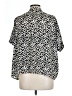 Newbury Kustom Animal Print Ivory Short Sleeve Blouse Size L - photo 2
