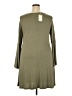 No Comment Solid Green Casual Dress Size 2X - photo 2