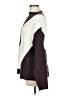 Liz Claiborne Color Block Purple Brown Pullover Sweater Size M - photo 5