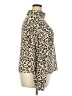 Sanctuary Animal Print Ivory Long Sleeve Blouse Size XXL - photo 4