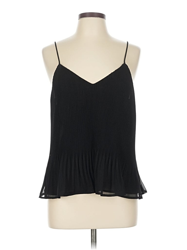 Pre-owned Mng Sleeveless Blouse In Black