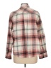 Love Tree Plaid Ivory Long Sleeve Button-Down Shirt Size L - photo 2