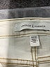 Vintage X America Metallic Ivory Jeans Size 10 - photo 7