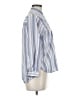 J.Crew 100% Cotton Stripes Blue Long Sleeve Blouse Size 6 - photo 4