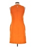 PREMISE Solid Orange Casual Dress Size 10 - photo 2