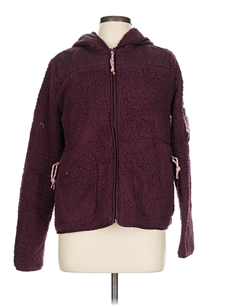 Pre-owned Prince & Fox Jacket In Burgundy