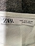 Zara 100% Polyamide Stripes Silver Casual Dress Size S - photo 7