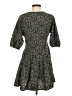 Universal Thread Paisley Gray Casual Dress Size XS - photo 2