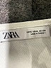 Zara 100% Polyamide Stripes Silver Casual Dress Size S - photo 7