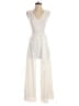 Venus Solid Ivory Jumpsuit Size XS - photo 1