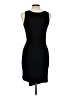 Aqua Solid Black Cocktail Dress Size L - photo 2