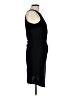 Aqua Solid Black Cocktail Dress Size L - photo 4