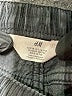 H&M Black Gray Cords Size 7 - photo 3