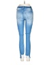 YMI Hearts Blue Jeans Size 25 waist - photo 2