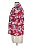 Assorted Brands Floral Red Short Sleeve Blouse Size L - photo 5