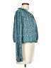 MELLODAY Teal Long Sleeve Blouse Size L - photo 4