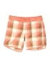 Oakley 100% Polyester Plaid Orange Board Shorts Size 5 - 6 - photo 1