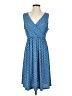 verse Polka Dots Blue Casual Dress Size S (estimated) - photo 1