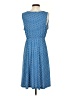 verse Polka Dots Blue Casual Dress Size S (estimated) - photo 2