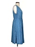 verse Polka Dots Blue Casual Dress Size S (estimated) - photo 4