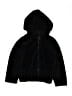 Old Navy 100% Polyester Black Zip Up Hoodie Size M (kids) - photo 1