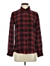The Kooples Plaid Red Long Sleeve Button-Down Shirt Size XS - photo 1