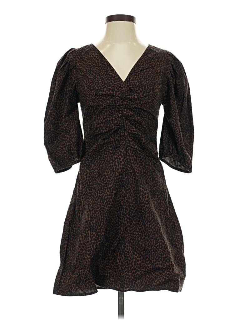 Universal Thread Casual Dress In Animal Print