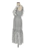 Saylor 100% Polyester Gray Casual Dress Size M - photo 5