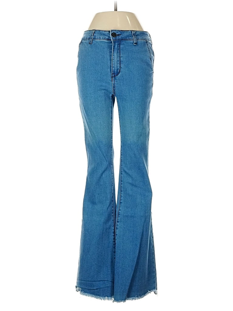 Pre-owned Forever 21 Jeans In Blue