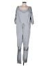 Venus Solid Gray Jumpsuit Size 1X - photo 1