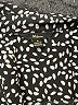Milano 100% Polyester Polka Dots Black Sleeveless Blouse Size M - photo 3