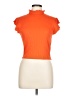 Zara Orange Short Sleeve Turtleneck Size L - photo 1