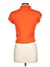 Zara Orange Short Sleeve Turtleneck Size L - photo 2