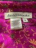David Brooks Argyle Black Faux Fur Jacket Size S - photo 6