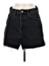 Bershka Black Denim Skirt Size 6 - photo 1