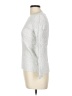 OST Metallic Gray Silver Pullover Sweater Size L - photo 5