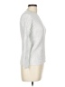OST Metallic Gray Silver Pullover Sweater Size L - photo 4