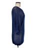 Express 100% Rayon Blue 3/4 Sleeve Top Size M - photo 4