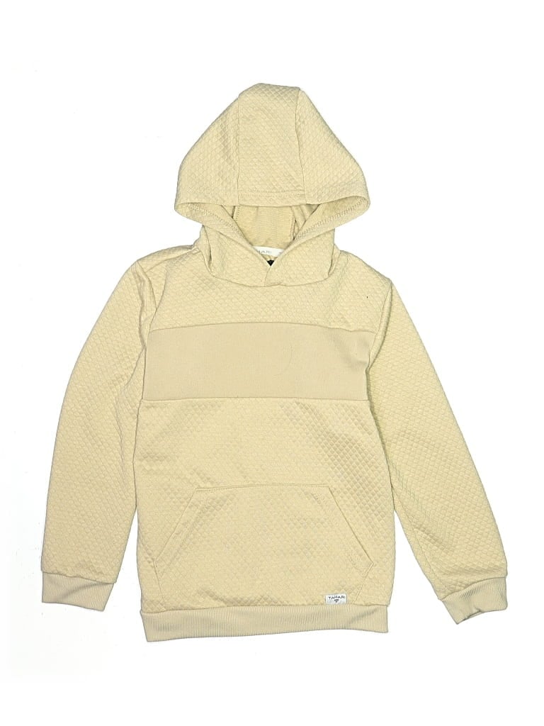 Pre-owned Tahari Kids' Pullover Hoodie In Yellow